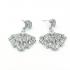 Sparkling Silver Earrings-106