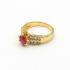 Buzzing Gold Plated Ring